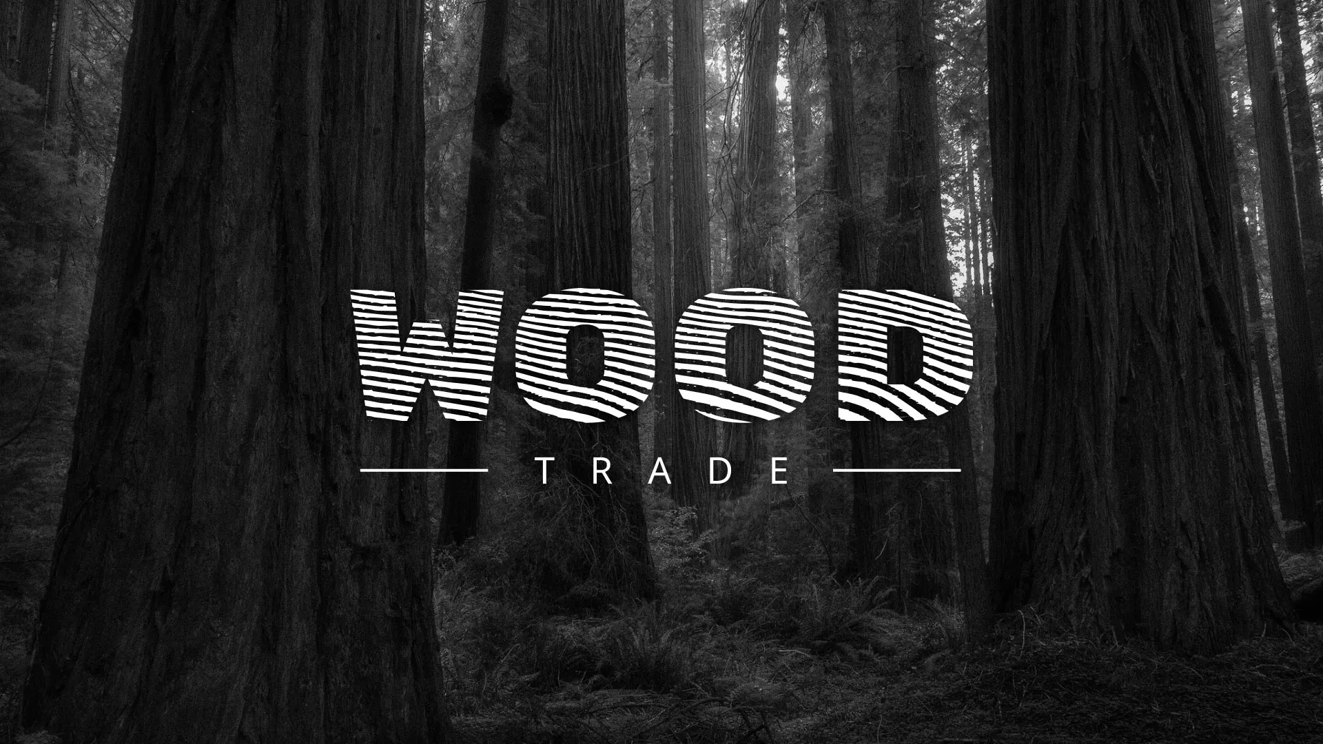 Разработка логотипа для компании «Wood Trade» в Химках